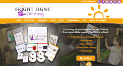 Desktop Screenshot of brightsignslearning.com